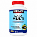 Kirkland Signature Daily Multi Vitamins and Mineral 500 Tablets