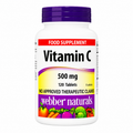 Webber Naturals 500mg Vitamin C Food Supplement 120pcs