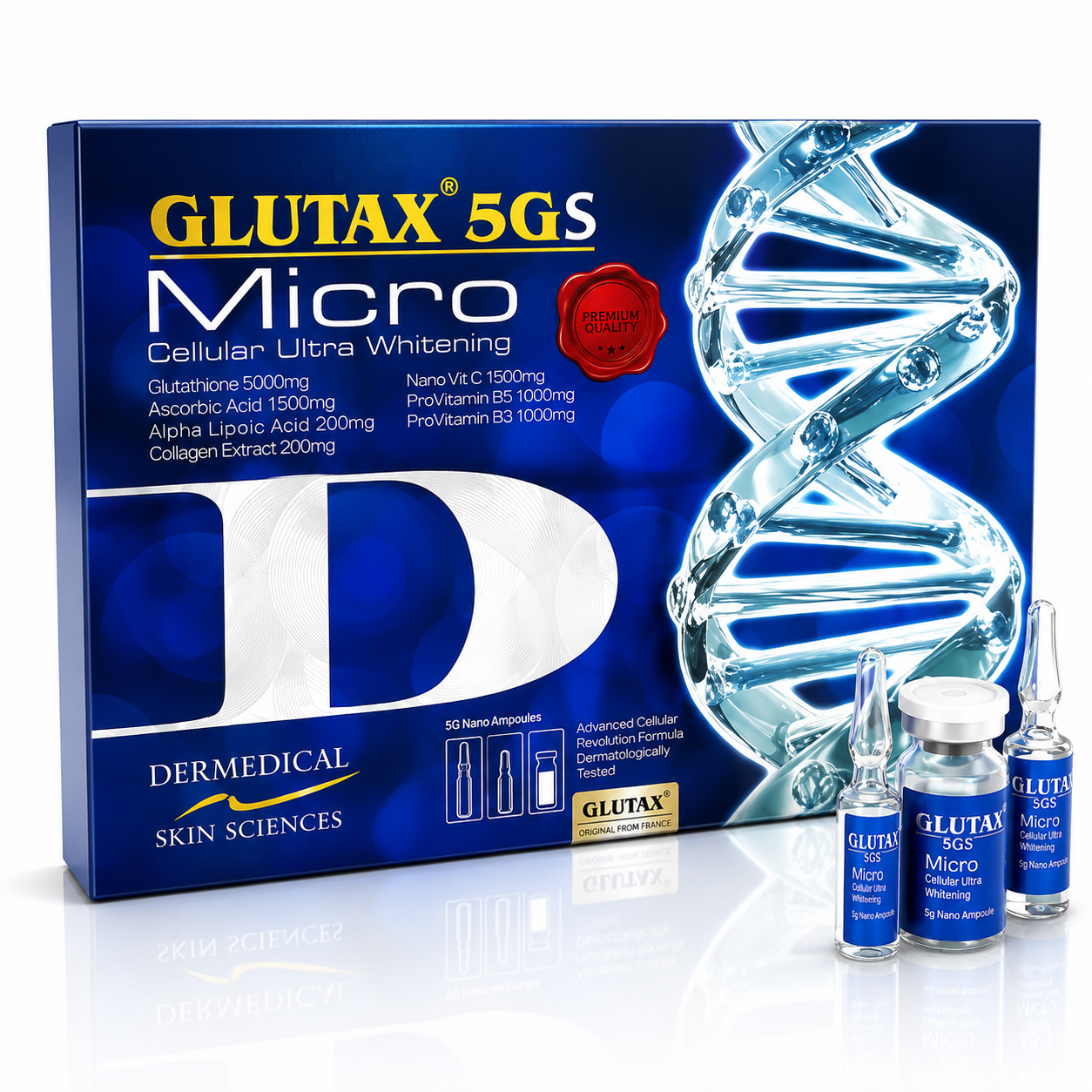 GLUTAX 5GS Micro with FREE IV Push Set - 5sets